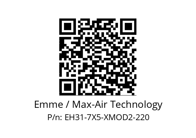   Emme / Max-Air Technology EH31-7X5-XMOD2-220