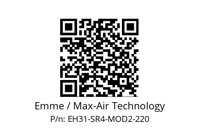   Emme / Max-Air Technology EH31-SR4-MOD2-220