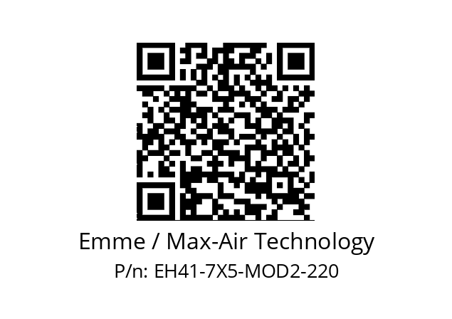   Emme / Max-Air Technology EH41-7X5-MOD2-220