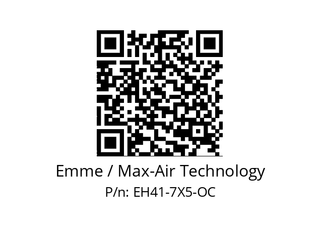   Emme / Max-Air Technology EH41-7X5-OC