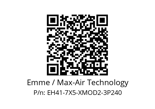   Emme / Max-Air Technology EH41-7X5-XMOD2-3P240