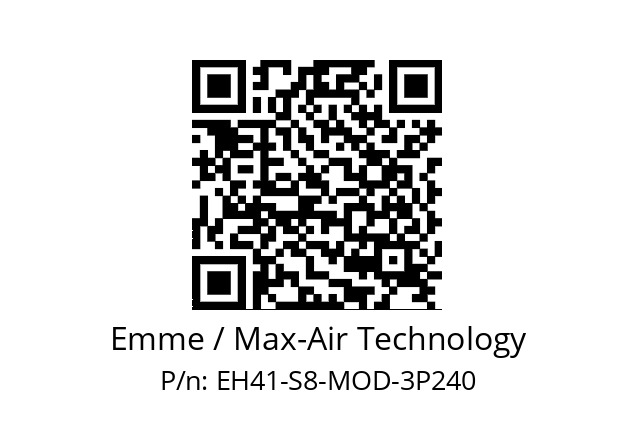   Emme / Max-Air Technology EH41-S8-MOD-3P240