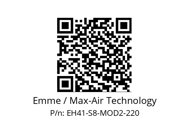   Emme / Max-Air Technology EH41-S8-MOD2-220