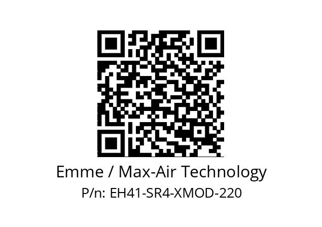   Emme / Max-Air Technology EH41-SR4-XMOD-220