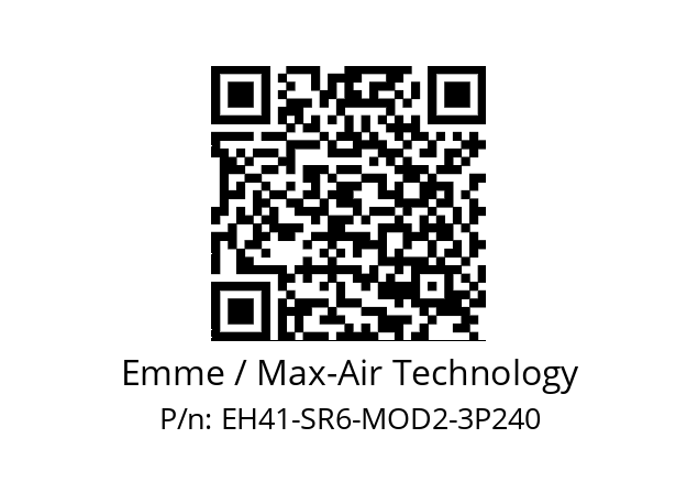   Emme / Max-Air Technology EH41-SR6-MOD2-3P240