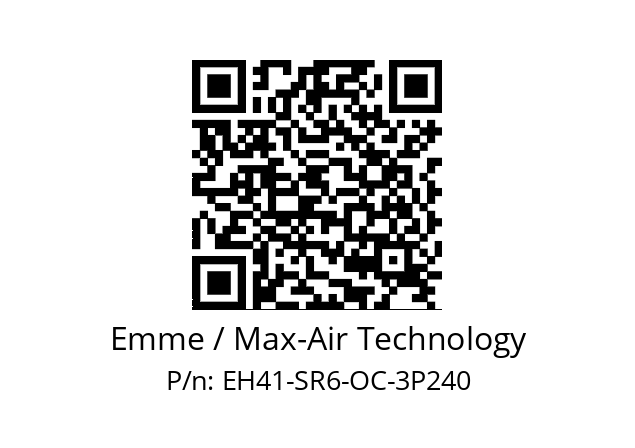   Emme / Max-Air Technology EH41-SR6-OC-3P240