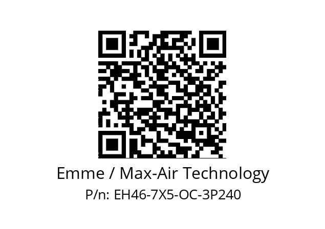   Emme / Max-Air Technology EH46-7X5-OC-3P240