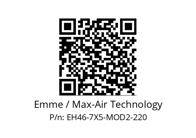   Emme / Max-Air Technology EH46-7X5-MOD2-220