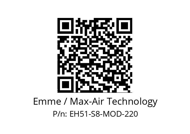   Emme / Max-Air Technology EH51-S8-MOD-220