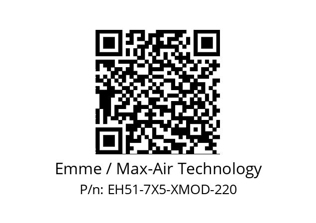   Emme / Max-Air Technology EH51-7X5-XMOD-220