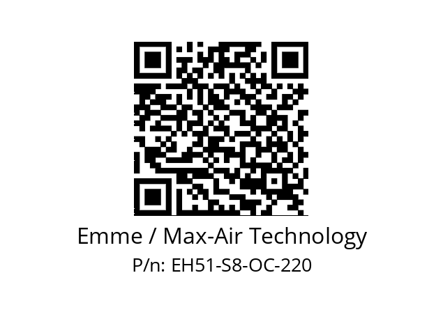   Emme / Max-Air Technology EH51-S8-OC-220