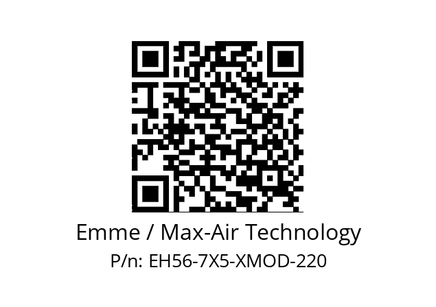   Emme / Max-Air Technology EH56-7X5-XMOD-220