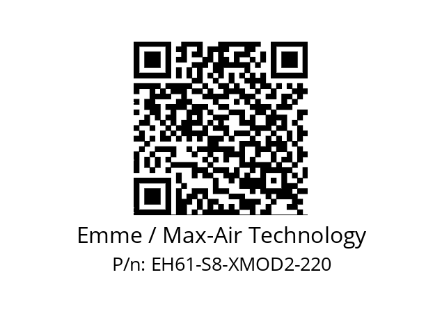   Emme / Max-Air Technology EH61-S8-XMOD2-220