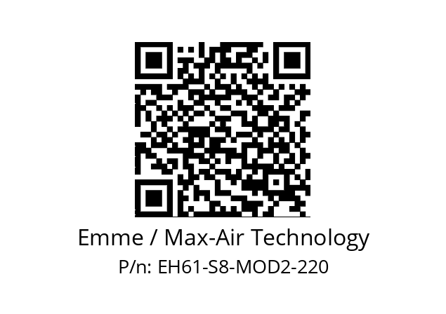   Emme / Max-Air Technology EH61-S8-MOD2-220