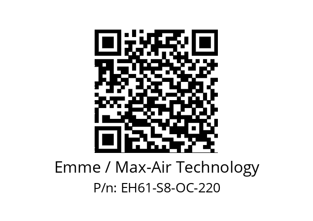   Emme / Max-Air Technology EH61-S8-OC-220