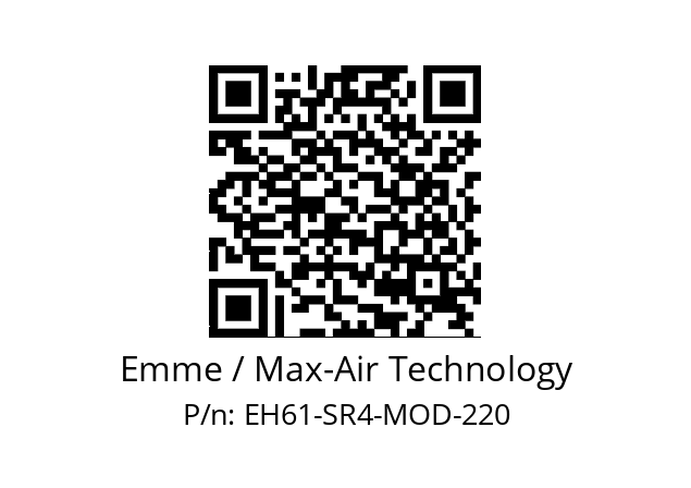   Emme / Max-Air Technology EH61-SR4-MOD-220