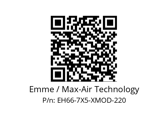   Emme / Max-Air Technology EH66-7X5-XMOD-220