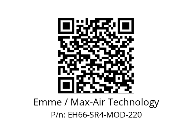   Emme / Max-Air Technology EH66-SR4-MOD-220