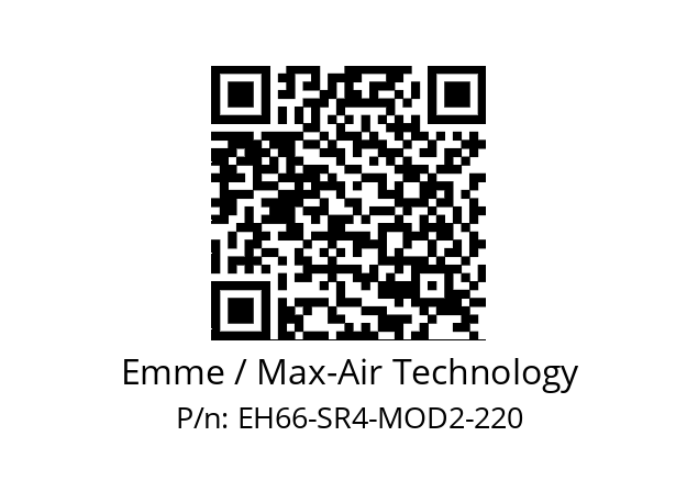   Emme / Max-Air Technology EH66-SR4-MOD2-220