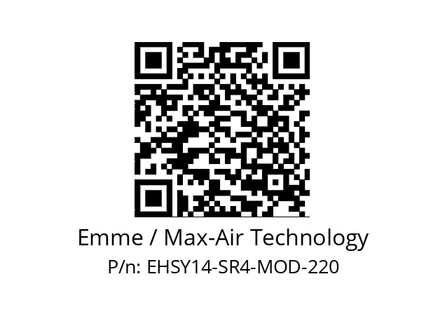   Emme / Max-Air Technology EHSY14-SR4-MOD-220