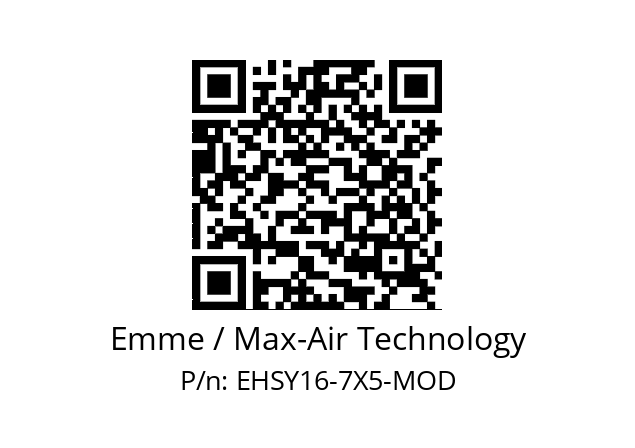   Emme / Max-Air Technology EHSY16-7X5-MOD