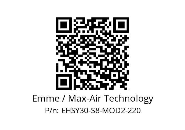   Emme / Max-Air Technology EHSY30-S8-MOD2-220