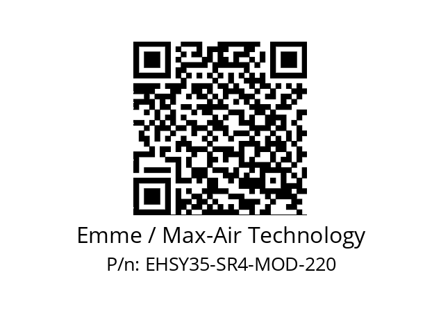   Emme / Max-Air Technology EHSY35-SR4-MOD-220