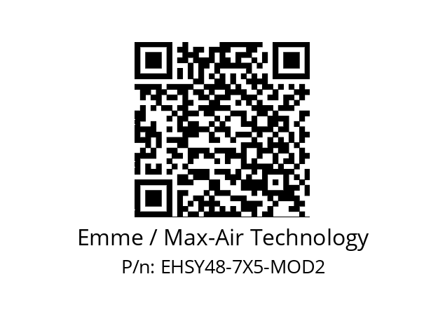   Emme / Max-Air Technology EHSY48-7X5-MOD2