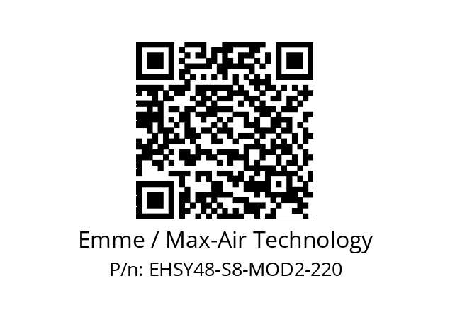   Emme / Max-Air Technology EHSY48-S8-MOD2-220