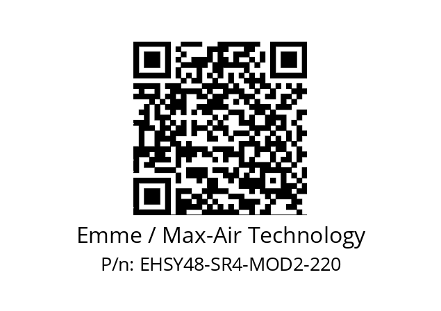   Emme / Max-Air Technology EHSY48-SR4-MOD2-220