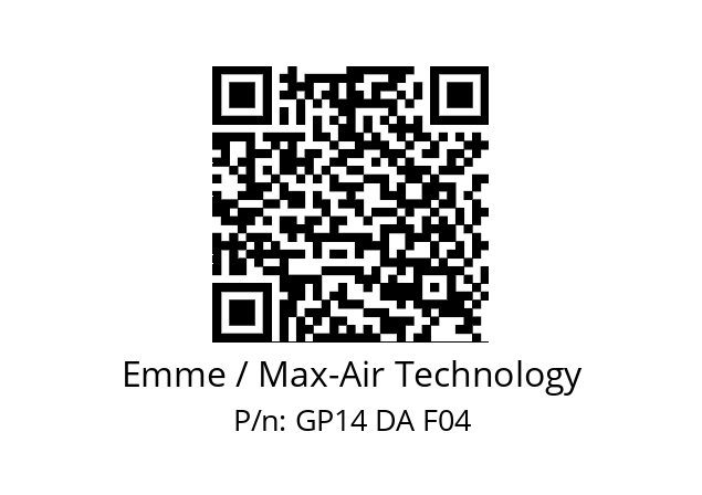   Emme / Max-Air Technology GP14 DA F04