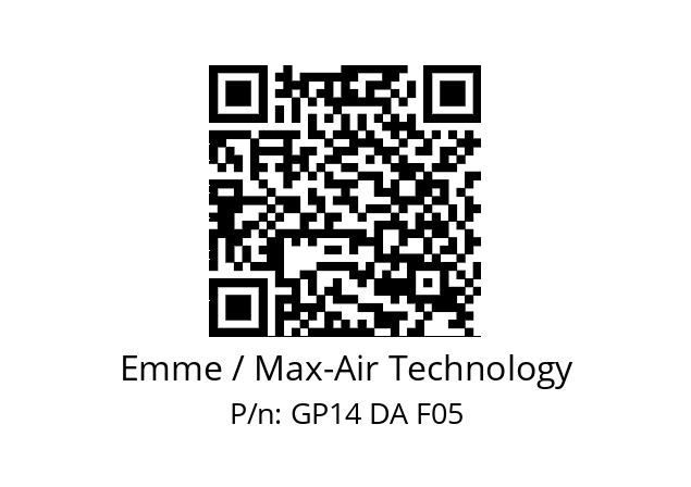   Emme / Max-Air Technology GP14 DA F05