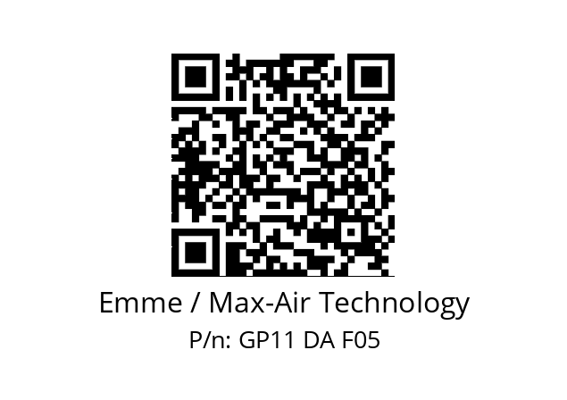   Emme / Max-Air Technology GP11 DA F05