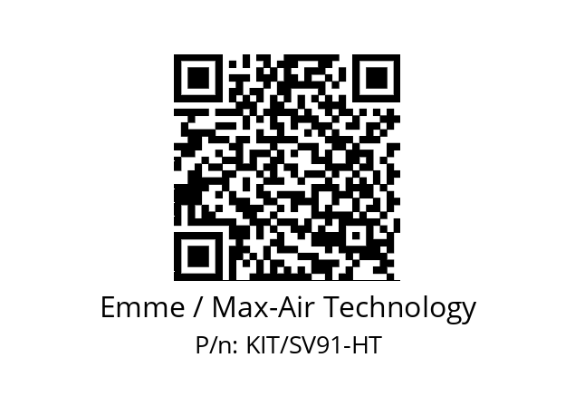   Emme / Max-Air Technology KIT/SV91-HT