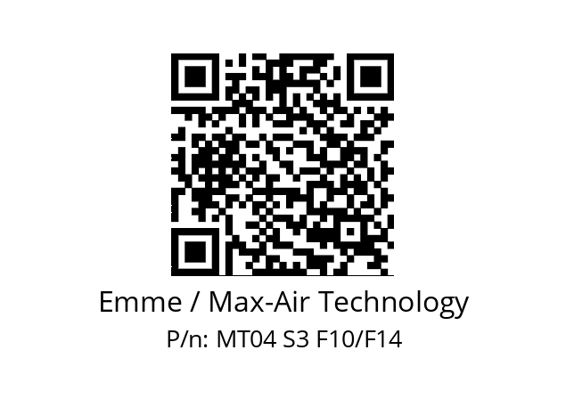   Emme / Max-Air Technology MT04 S3 F10/F14