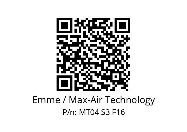   Emme / Max-Air Technology MT04 S3 F16