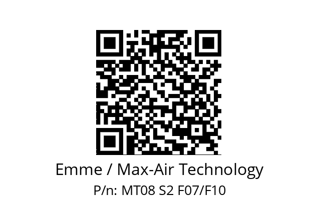   Emme / Max-Air Technology MT08 S2 F07/F10