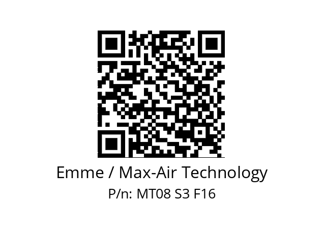   Emme / Max-Air Technology MT08 S3 F16