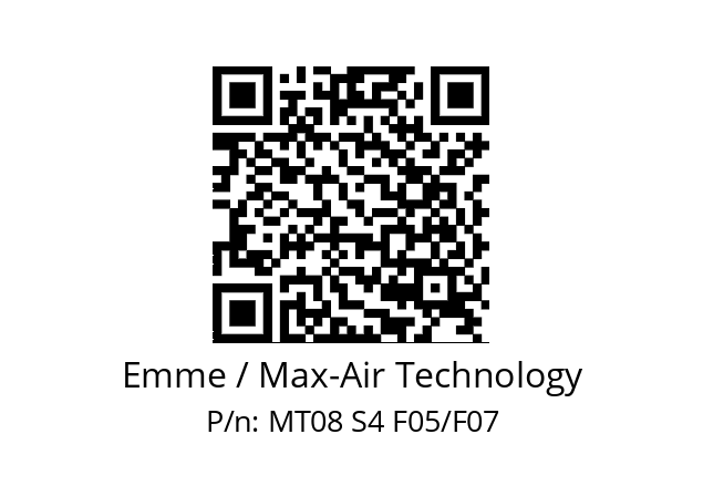   Emme / Max-Air Technology MT08 S4 F05/F07