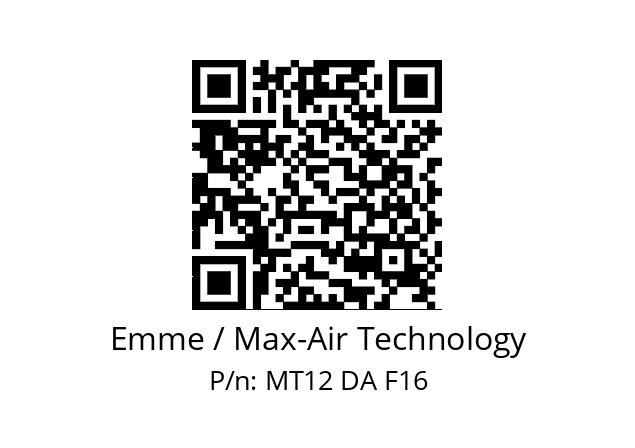   Emme / Max-Air Technology MT12 DA F16