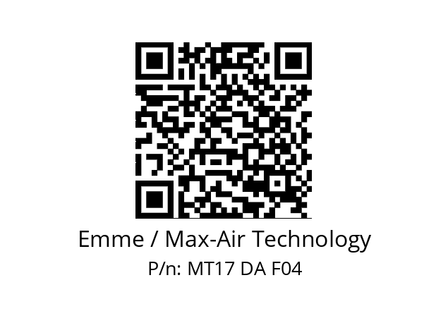   Emme / Max-Air Technology MT17 DA F04