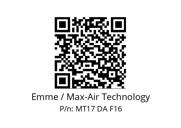   Emme / Max-Air Technology MT17 DA F16