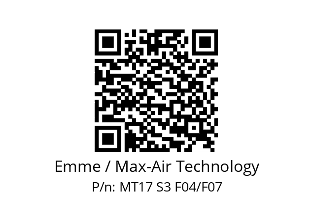   Emme / Max-Air Technology MT17 S3 F04/F07