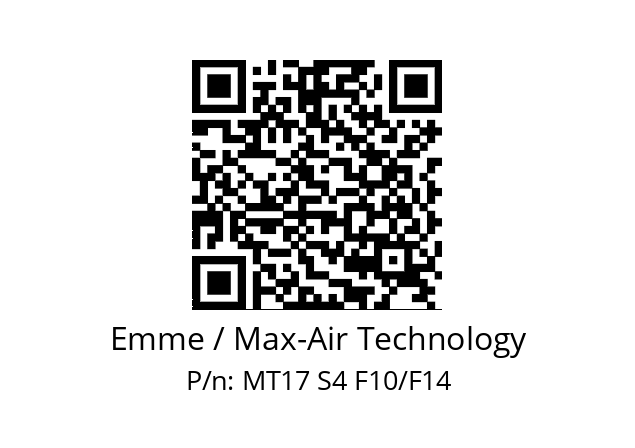   Emme / Max-Air Technology MT17 S4 F10/F14