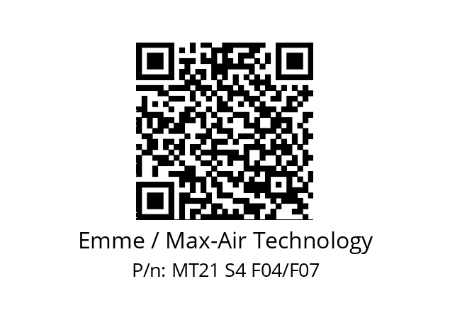   Emme / Max-Air Technology MT21 S4 F04/F07