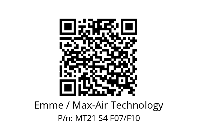   Emme / Max-Air Technology MT21 S4 F07/F10