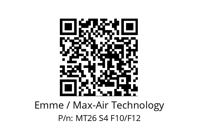   Emme / Max-Air Technology MT26 S4 F10/F12