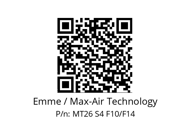   Emme / Max-Air Technology MT26 S4 F10/F14