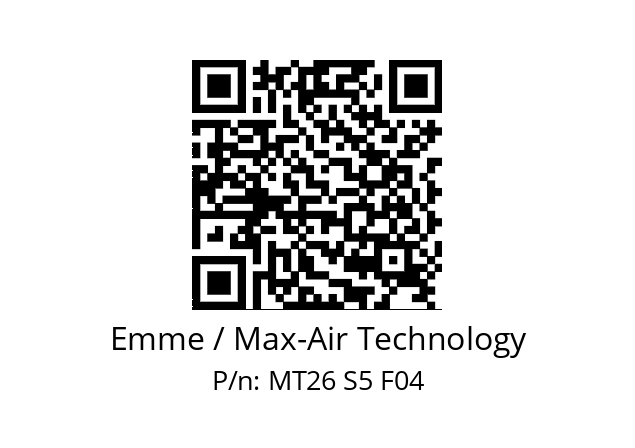   Emme / Max-Air Technology MT26 S5 F04