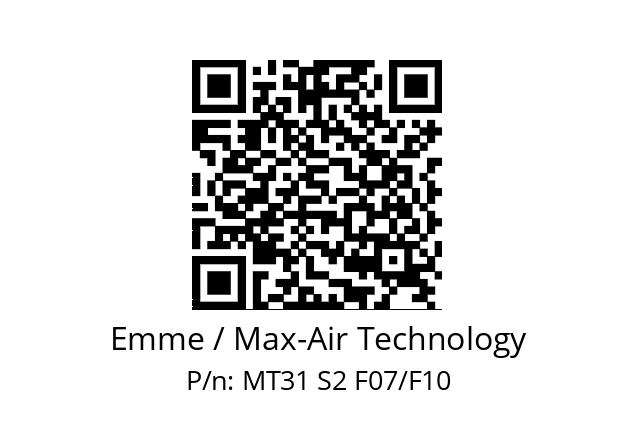   Emme / Max-Air Technology MT31 S2 F07/F10